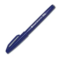pentel Filzstift Brush Sign 1 Stück, Blau - Strichstärke: Keine Angabe - Set: Nein - Verpackungseinheit: 1 Stück - Eigenschaft-Stift: Wasservermalbar - Deckend - Anwender: Kreativbedarf - Erwachsene - Kinder - Fasermaler & Fineliner Art: Brushpen