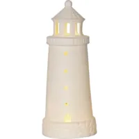 Star Trading Figur Seaside Indoor, Weiss, 25.00 cm Höhe - Betriebsart: Batteriebetrieb - Smart Home: Nicht kompatibel - Dimmbar: nicht dimmbar - Produkttyp: Dekolicht - Lichtsensor (Dämmerung): Nein - Timerfunktion: Nein