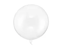 Partydeco Folienballon Transparent, befüllbar - Packungsgrösse: 1 Stück - Grösse: 40 cm - Produkttyp: Folienballon - Motiv: Ohne Motiv - Detailfarbe: Transparent - Material: Folie