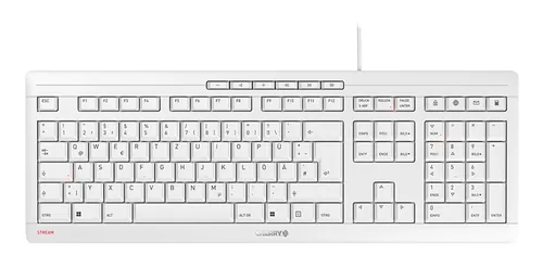 Cherry STREAM JK-8500 USB white QWERTZ DE