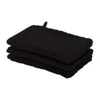 Aquanova Waschhandschuh London 1 Stück 16 x 22 cm, Schwarz - Eigenschaften: Zertifikat - Zertifikate: Öko-Tex Standard 100 - Breite: 16 cm - Länge: 22 cm - Material: Baumwolle - Detailfarbe: Schwarz