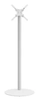 Multibrackets Standfuss M Pro Series Single Pole Floorbase 2 Weiss - Eigenschaften: Neigbar - Schwenkbar - Höhenverstellbar: Nein - Maximale Bildschirmgrösse: 32  - VESA Norm: 100x100 mm - 200x100 mm - 200x200 mm - 75x75 mm - Detailfarbe: Weiss - Maximale