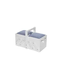 Prym Aufbewahrungskiste Weiss, S - Materialtyp: Holz - Material: Holz - Detailfarbe: Weiss - Produkttyp: Aufbewahrungskiste
