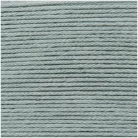 Rico Design Wolle Creative Ricorumi DK 25 g, Patina - Packungsgrösse: 1 Stück - Länge: 57.5 m - Material: Baumwolle - Detailfarbe: Graugrün - Waschbar bei: 30 °C - Nadelstärke: 3 mm - 4 mm