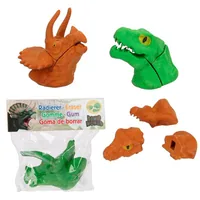 Depesche Radiergummi Dino World Dunkelgrün - Detailfarbe: Dunkelgrün - Verpackungseinheit: 3 Stück - Material: Kunststoff