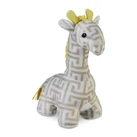 relaxdays Türsicherung Giraffe 35 x 15 x 25 cm - Packungsgrösse: 1 Stück - Detailfarbe: Beige - Gelb - Weiss - Sicherungstyp: Türsicherung