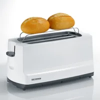 Severin AT 2234 4 fetta/e 1400 W Grigio, Bianco