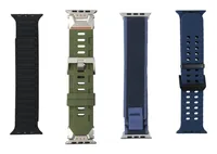 4smarts Watchband 4er Set Alpha für Apple Watches (42 - 49 mm) - Farbe: Mehrfarbig