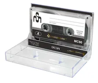 CE Audio-Kassette Soundmaster MC90 5er Pack - Doppeldeck: Nein - Detailfarbe: Schwarz