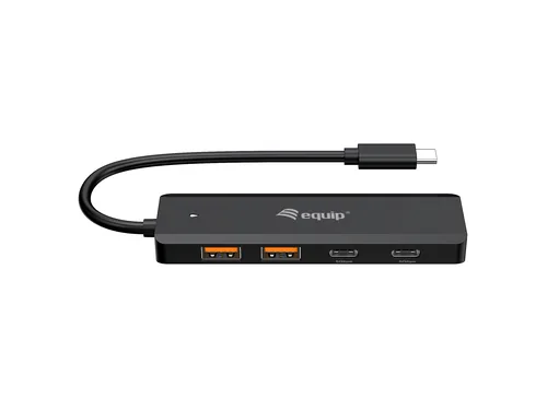 Equip 4-Port USB-C3.2-Hub->2xUSB-A 3.22xUSB-CUSB-C 10Gbps