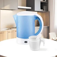 Maestro MR-010 bollitore elettrico 0,6 L 600 W Blu, Bianco