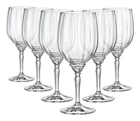 Bormioli Rocco Rotweinglas Florian 535 ml, 6 Stück, Transparent - Material: Glas - Glas Typ: Rotweinglas - Höhe: 22.1 cm - Volumen: 535 ml - Detailfarbe: Transparent
