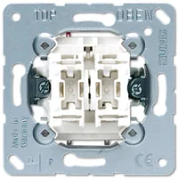 JUNG 505 U 1P Metallic, White