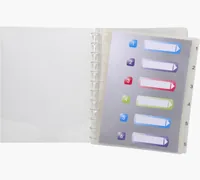 Exacompta Sichtbuch A4 Transparent - Typ: Sichtbuch - Ausstattung: Herausnehmbare Hüllen - Detailfarbe: Transparent - Material: Polypropylen (PP)