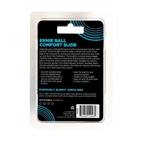 Ernie Ball Comfort Brass Slide – Gross - 