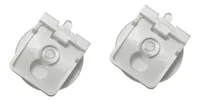 Gardinia Ersatzteil Saugnapfset mit Clip Transparent - Detailfarbe: Transparent - Zubehörtyp: Saugnapf