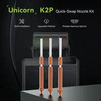 Creality Einhorn K2P Quick Swap Nozzle Kit Drei Stück - Zubehörtyp: Ersatzteil