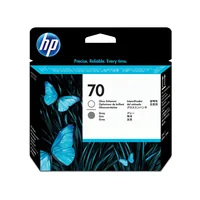 HP 70 Gloss Enhancer and Gray DesignJet Printhead testina stampante Getto termico d'inchiostro