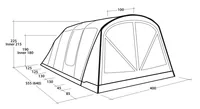 Outwell Florida 6 Air 6 person(s) Green Tunnel tent