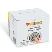 Primo Wandtafelkreide 100 Stück, Mehrfarbig - Verpackungseinheit: 100 Stück - Set: Ja - Detailfarbe: Mehrfarbig - Eigenschaft-Stift: Keine - Farbstifte & Wachsmalstifte-Art: Wandtafelkreide - Anwender: Kinder - Schule
