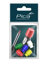 Pica Zubehör-Set farbige Kappen für Pica-Dry