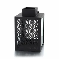 Balthasar 441255.023 lantern Candle Black
