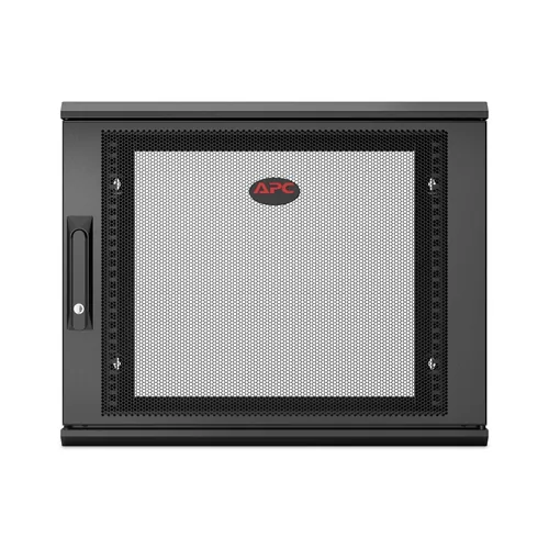 APC Wandschrank AR109SH4 19 / 9HE / Schwarz - Produkttyp: Wandgehäuse - 10/19 Rack: 19 - Höheneinheiten: 9HE - Schallgedämpft: Nein - Einbautiefe: 329 mm - Tiefe (Aussenmass): 400 mm