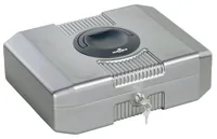 DURABLE Geldkassette Euroboxx PSStahlblech silbergrau