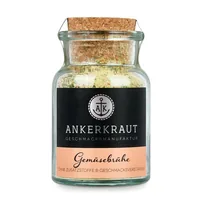 Ankerkraut Gemüse-Bouillon Gemüsebrühe 90 g - Produkttyp: Gemüsebouillon - Nährwertangabe pro: 100 g - Energiegehalt (in kj): 746.4 KJ - Energiegehalt (in kcal): 178.1 Kcal - Fett: 2.4 g - Davon gesättigte Fettsäuren: 0.8 g