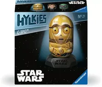 Ravensburger 3D Puzzle Hylkies – Star Wars C-3PO - Motiv: Film / Comic - Altersempfehlung ab: 6 Jahren - Tiefe: 12.1 cm - Breite: 8 cm - Effekte: Keine - Anzahl Teile: 54 Teile