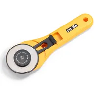 Prym Rollschneider Jumbo Ø 60 mm 1 Stück - Verpackungseinheit: 1 Stück - Detailfarbe: Gelb - Produkttyp: Rollschneider