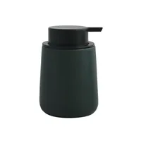 MSV Seifenspender Maonie 320 ml, Dunkelgrün matt - Fassungsvermögen: 320 ml - USB-Schnittstelle: Nein - Detailfarbe: Dunkelgrün - Wandmontage: Nein - Sensor-Technik: Nein