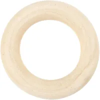 Creativ Company Holzkleinteile Ø 3.5 cm Holzring, 8 Stück - Breite: 3.5 cm - Höhe: 3.5 cm - Länge: 3.5 cm - Holzverarbeitungsart: Sperrholz - Anzahl Stück: 8 Stück - Holzherkunft: China