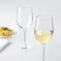 Leonardo Weissweinglas Ciao+ 370 ml, 6 Stück, Transparent - Material: Teqton Glas - Kristallglas - Höhe: 21.5 cm - Volumen: 370 ml - Glas Typ: Weissweinglas - Verpackungseinheit: 6 Stück - Detailfarbe: Transparent