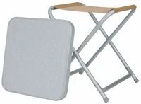 Eurotrail Campinghocker Toledo Grau - Tiefe: 40 cm - Zielgruppe: Erwachsene - Breite: 40 cm - Breite (Packmass): 50 cm - Tiefe (Packmass): 40 cm - Höhe (Packmass): 8 cm