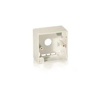 Equip Aufputz-Halterung für Frontplatten RAL 1013 ws Polybeutel