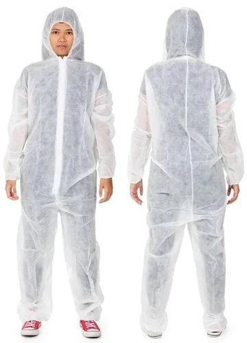 STRUCT Einweg-Overall Grösse: L, 2 Stück - Grösse: L - Grössentyp: Normalgrösse - Zielgruppe: Unisex - Grössensystem: EU - Detailfarbe: Weiss