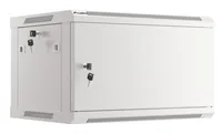 LANBERG 19 6U 600x450 Wandschrank Metalltür grau