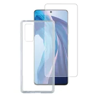 4smarts 360° Starter Set X-Pro Clear UltraSonix Galaxy S22+ - Grundfarbe: Transparent - Fallsicher: Nein - Kompatible Hersteller: Samsung - Detailfarbe: Transparent - Mobiltelefon Kompatibilität: Galaxy S22+ 5G - Material: Glas - Thermoplastisches Polyure