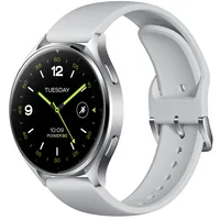 Xiaomi Watch 2 3.63 cm (1.43"") AMOLED 46 mm Digital 466 x 466 pixels Touchscreen Silver Wi-Fi GPS (satellite)