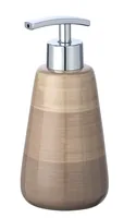 Wenko Seifenspender Pottery 360 ml, Sand - Fassungsvermögen: 360 ml - USB-Schnittstelle: Nein - Detailfarbe: Sand - Wandmontage: Nein - Sensor-Technik: Nein