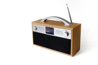 Xoro DAB 250 Internet Radio IR DAB BT WLAN Spotify Holzopt.