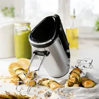 Domo Handmixer DO9258M Schwarz/Silber - Motorleistung: 800 W - Funktionen: Kneten - Mixen - Rühren - Detailfarbe: Schwarz - Silber
