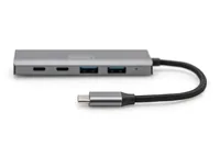 USB-C 4 PORT HUB 2X USB A + 2X USB-C