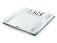 Soehnle Körperanalysewaage Shape Sense Control 200 Weiss - Displaytyp: LCD - Personenwaage Funktionen: Fettanteil - Gewicht - Kalorien - Muskelmasse - Wassergehalt - App kompatibel: Nein - Farbe: Weiss - Produkttyp: Analysewaage