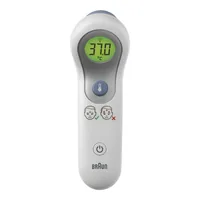 Braun Fieberthermometer BNT300 NoTouch + touch - Messpunkt: Stirn - Typ: Fieberthermometer - Anwender: Babys - Kinder - Messgenauigkeit: +/- 0.1 °C - Anzahl Speicherplätze: 1