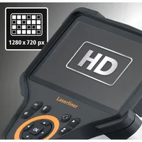 Laserliner Endoskopkamera VideoFlex HD duo - Kabellänge: 3 m - Kopfdurchmesser: 7.9 mm - Ausstattung: TFT-Display - Funktionen: Aufzeichnung auf SD-Karte