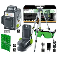 Laserliner Kreuzlinien-Laser PocketPlane-Laser 3G Set 150 cm 30 m - Reichweite: 30 m - Schnittstellen: Keine - Produktkategorie: Kreuzlinienlaser - Messgenauigkeit: +/- 0.3 mm