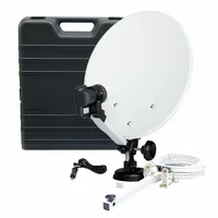 Telestar SAT Antenne SAT-Camping-Koffer - Detailfarbe: Weiss