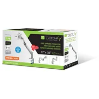 Techly Schreibtischhalterung für 1 LCD TV LED 17-32'' Klemm